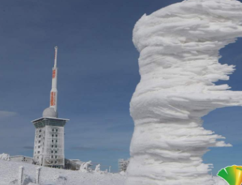 2020年德国一场意境之雪